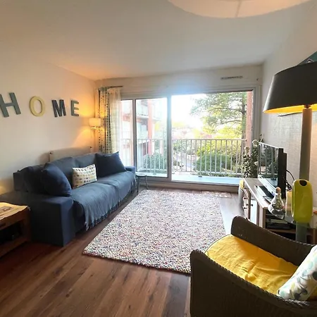 Centre - T2 Confortable Avec Balcon Et Parking Prive - Fr-1-420-156 * Arcachon